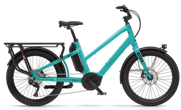 Vélo Cargo Électrique Femme Benno Bikes 24" BOOST E 10D Performance 2023 Vert