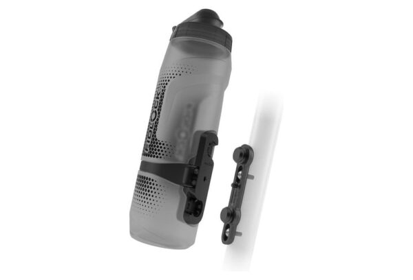 Bidon Fidlock Twist 800 ml Fumé + Fixation Bike Base