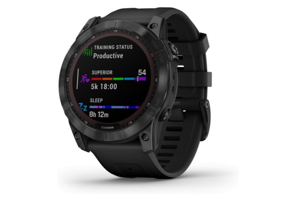 Montre de Sport Garmin Fenix 7X Sapphire Solar Noir